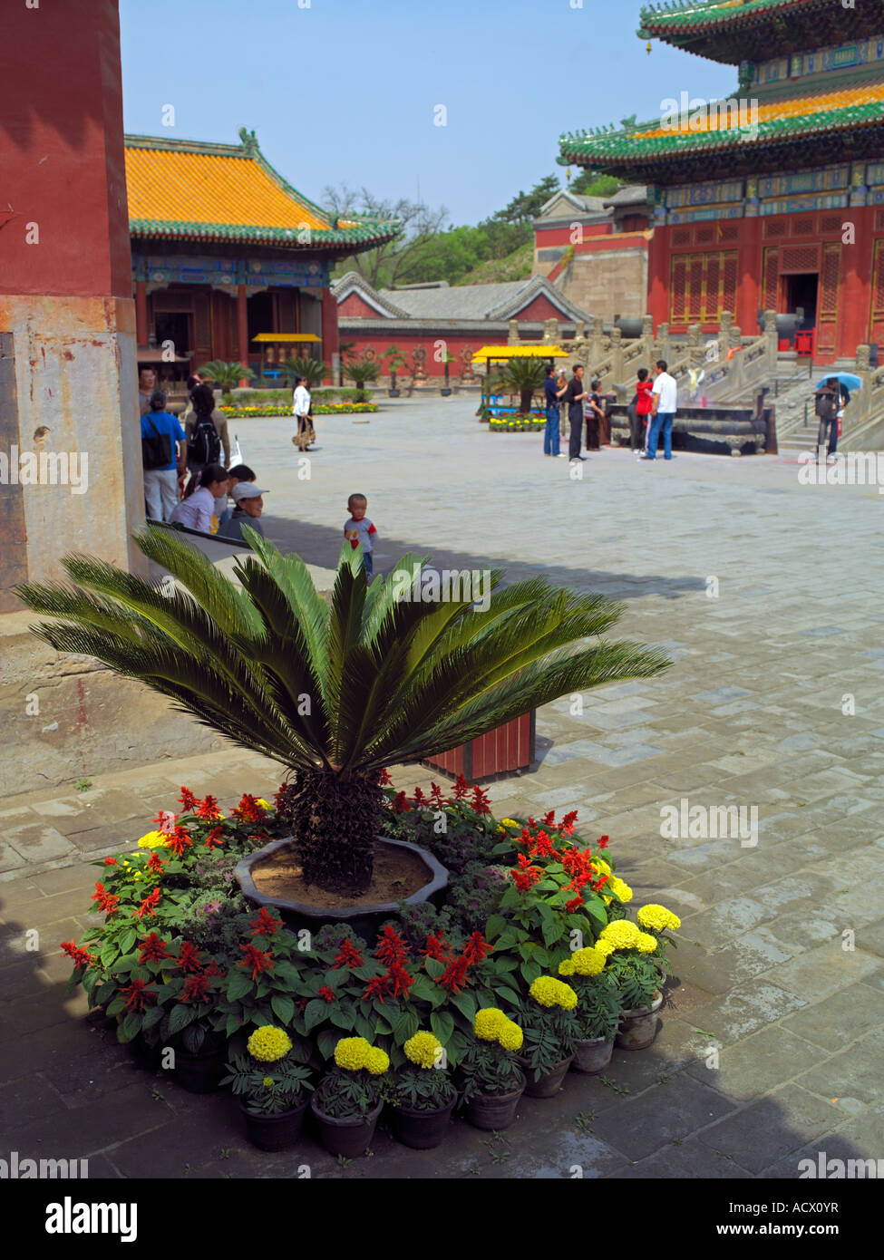 The Puning Temple in Chengde Stock Photo