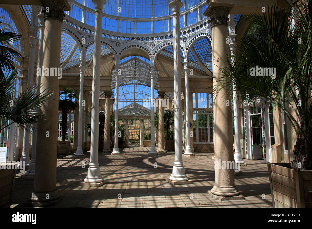 The Great Conservatory Syon Park Brentford London England Stock Photo ...