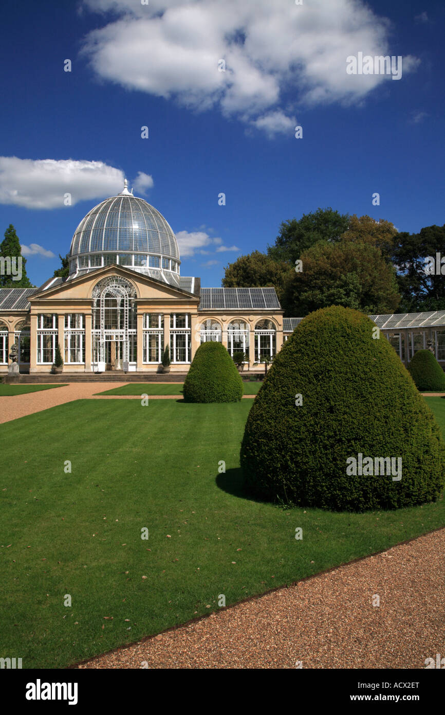 The Great Conservatory Syon Park Brentford London England Stock Photo ...