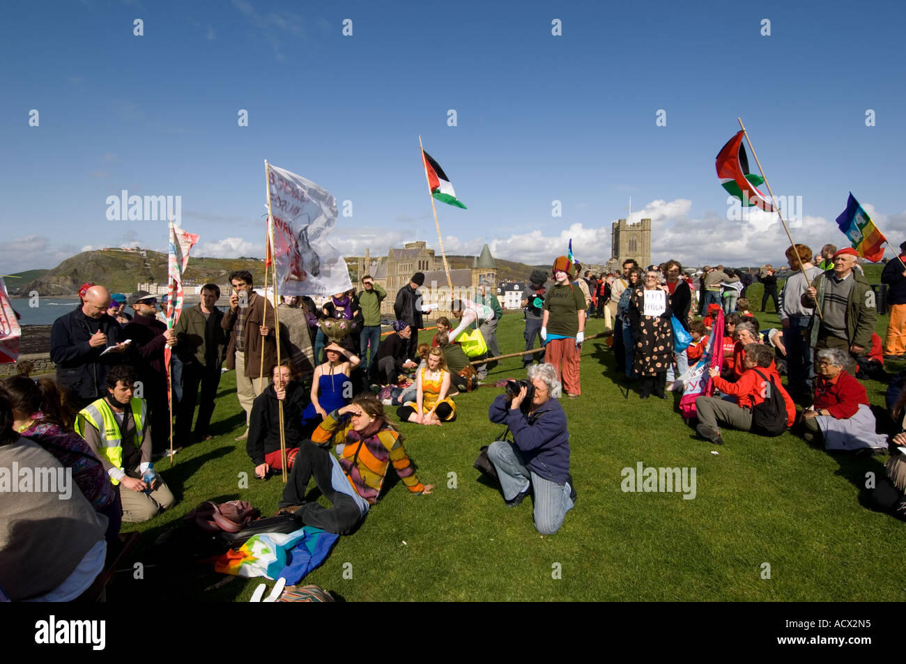 Aberystwyth castle grounds hires stock photography and images Alamy