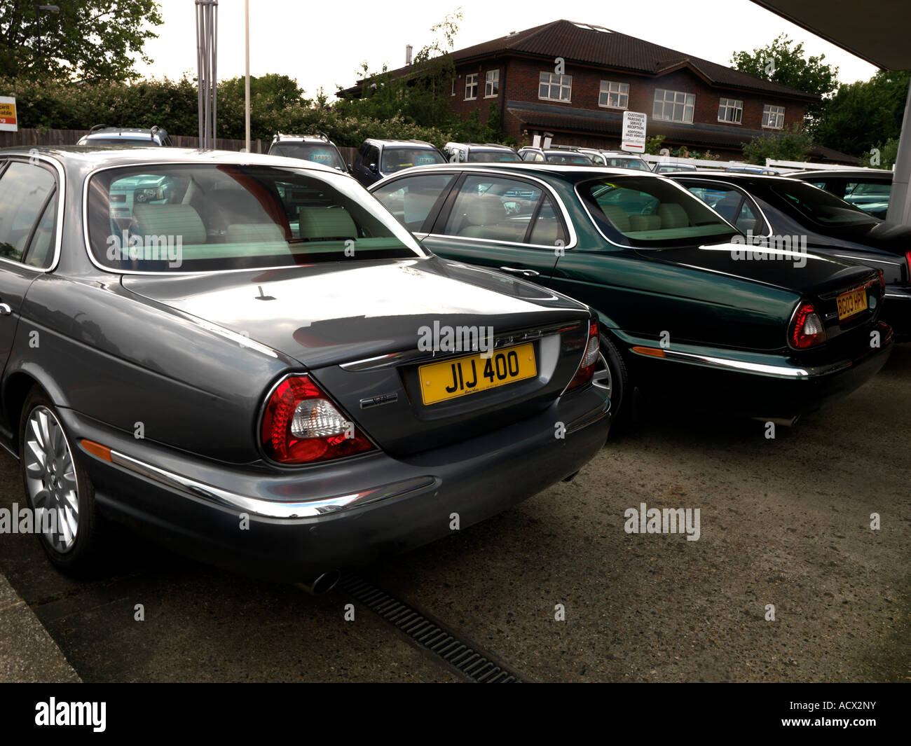 Secondhand Cars for Sale England Stock Photo Alamy