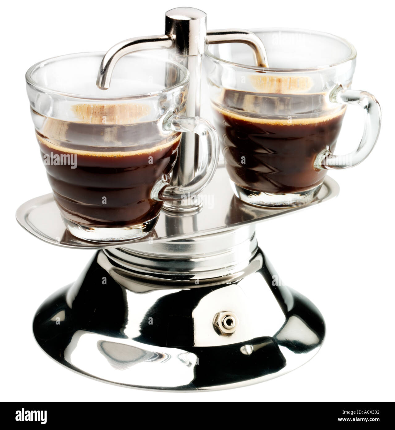 ESPRESSO COFFEE MAKER CUT OUT Stock Photo - Alamy