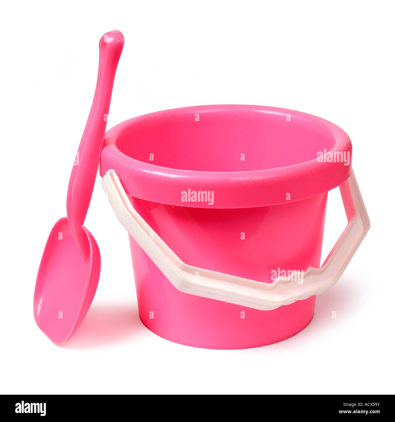 pink bucket and spade