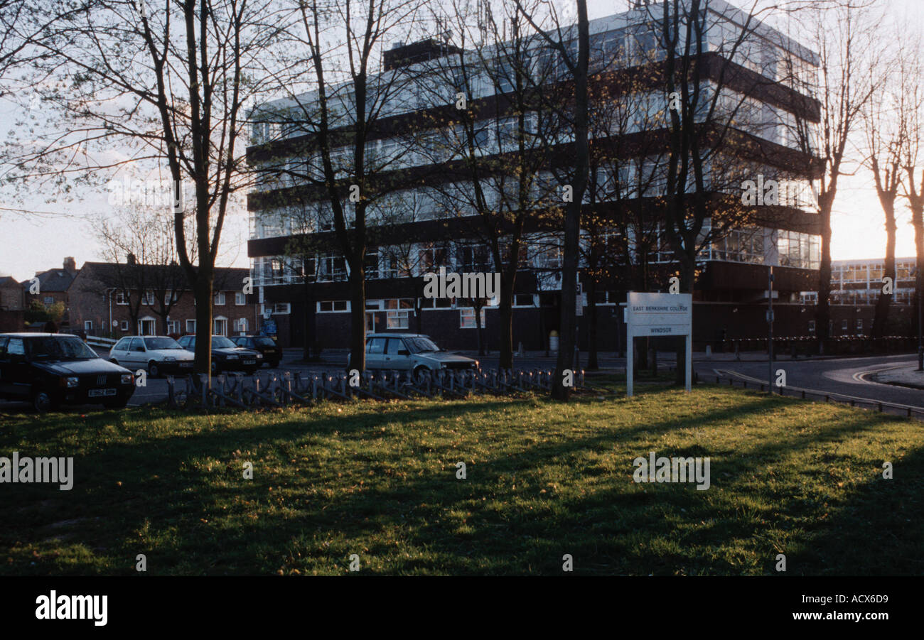 East Berkshire College Windsor England built in the 1960s Stock Photo