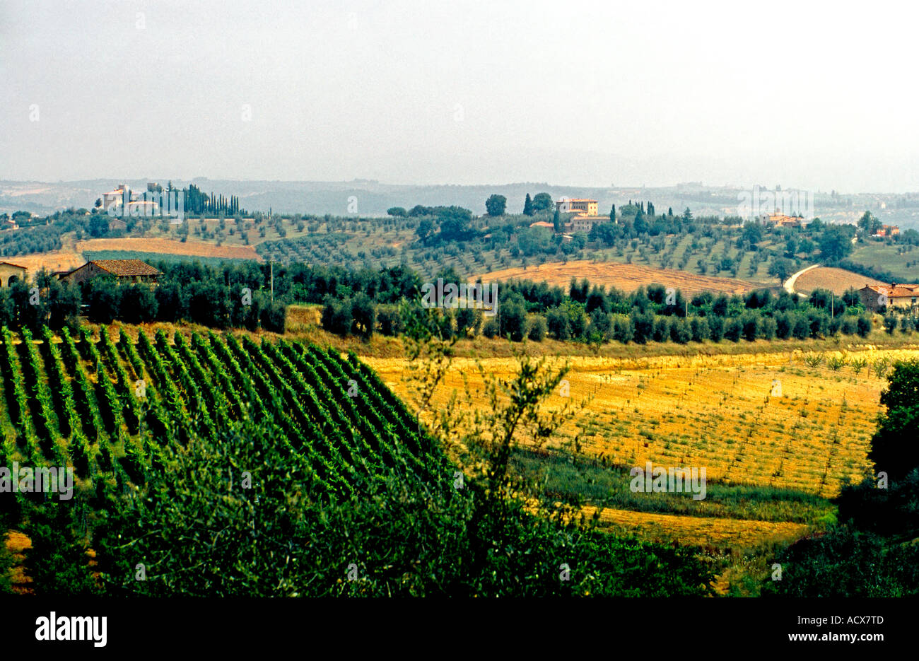Lush orchards rolling hills hi-res stock photography and images - Alamy