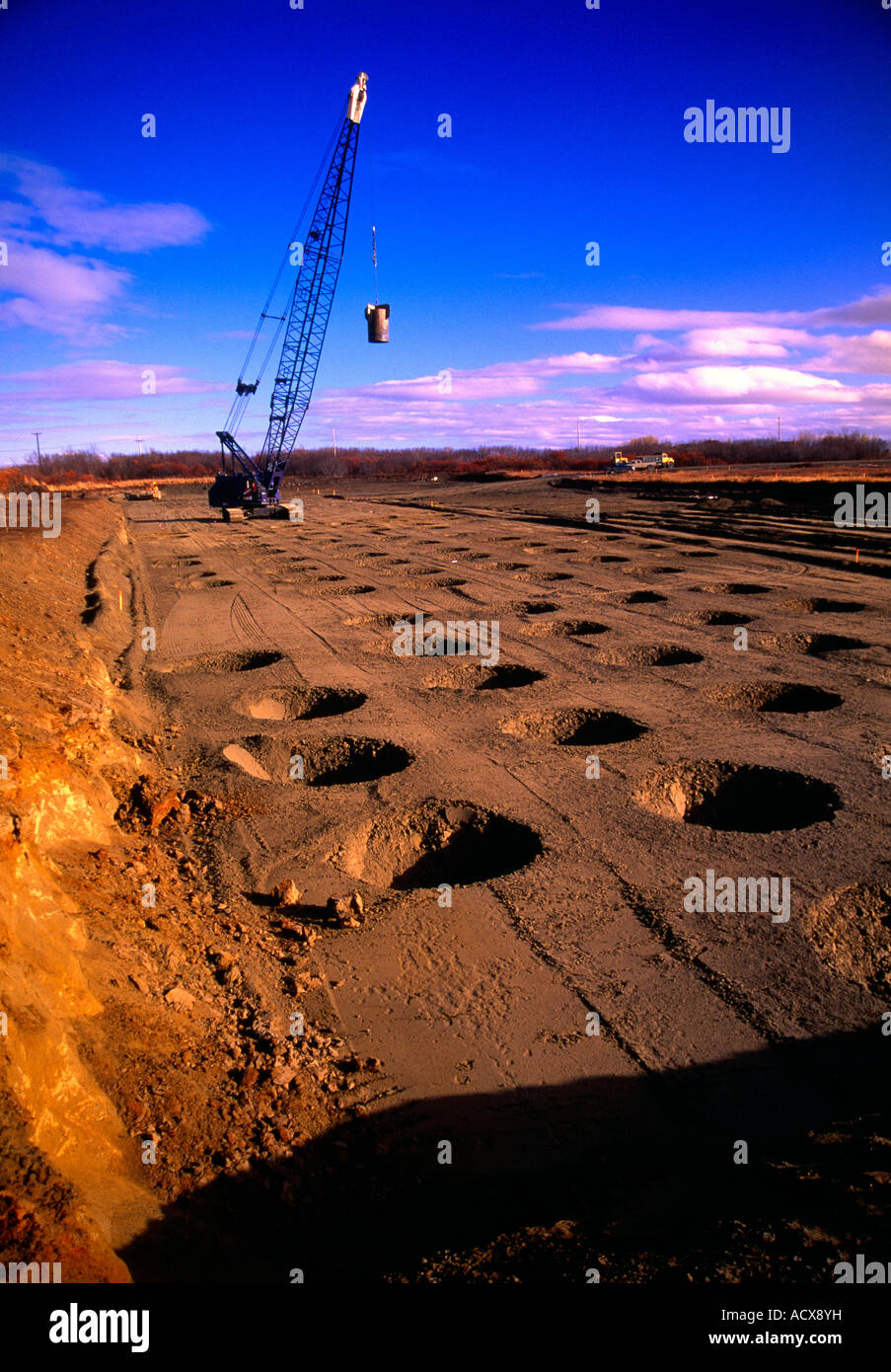 New fuel farm construction in Bethel Stock Photo Alamy