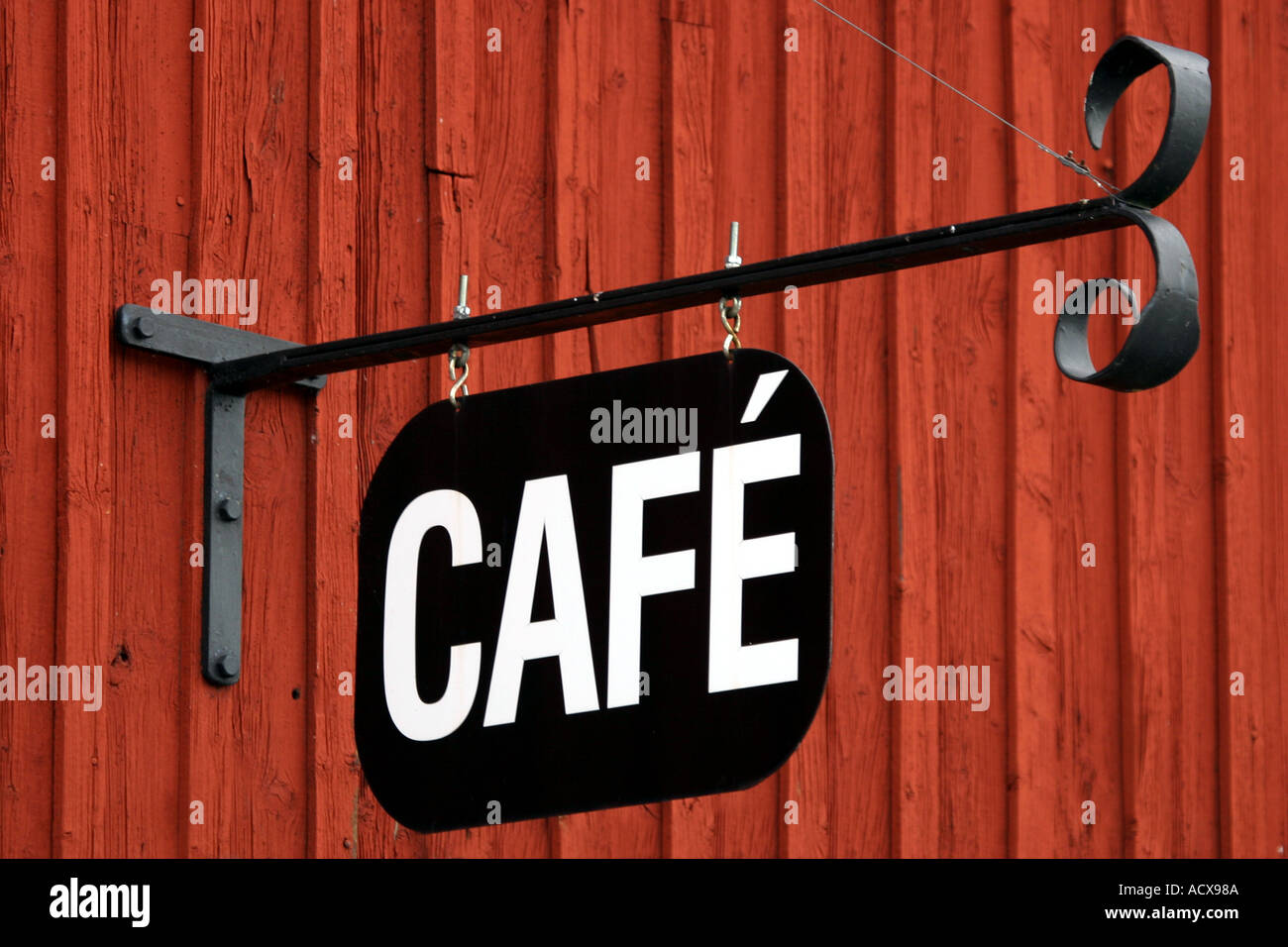 Cafe wall sign hi-res stock photography and images - Alamy