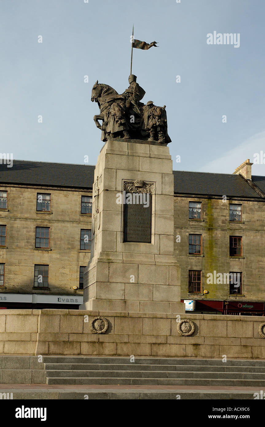 War Memorial Paisley Scotland Europe Stock Photo