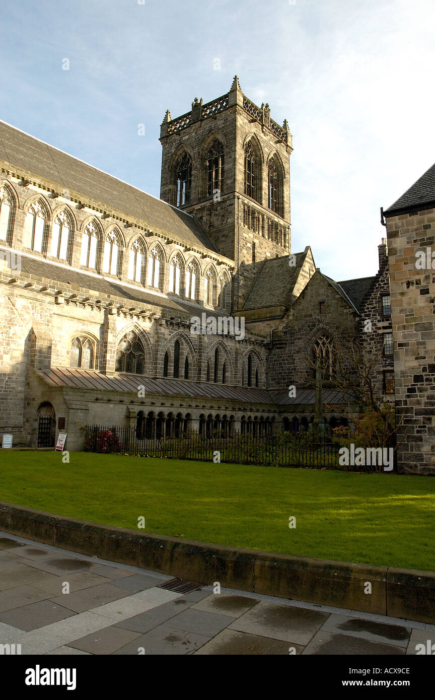 Paisley Abbey Paisley Scotland Europe Stock Photo