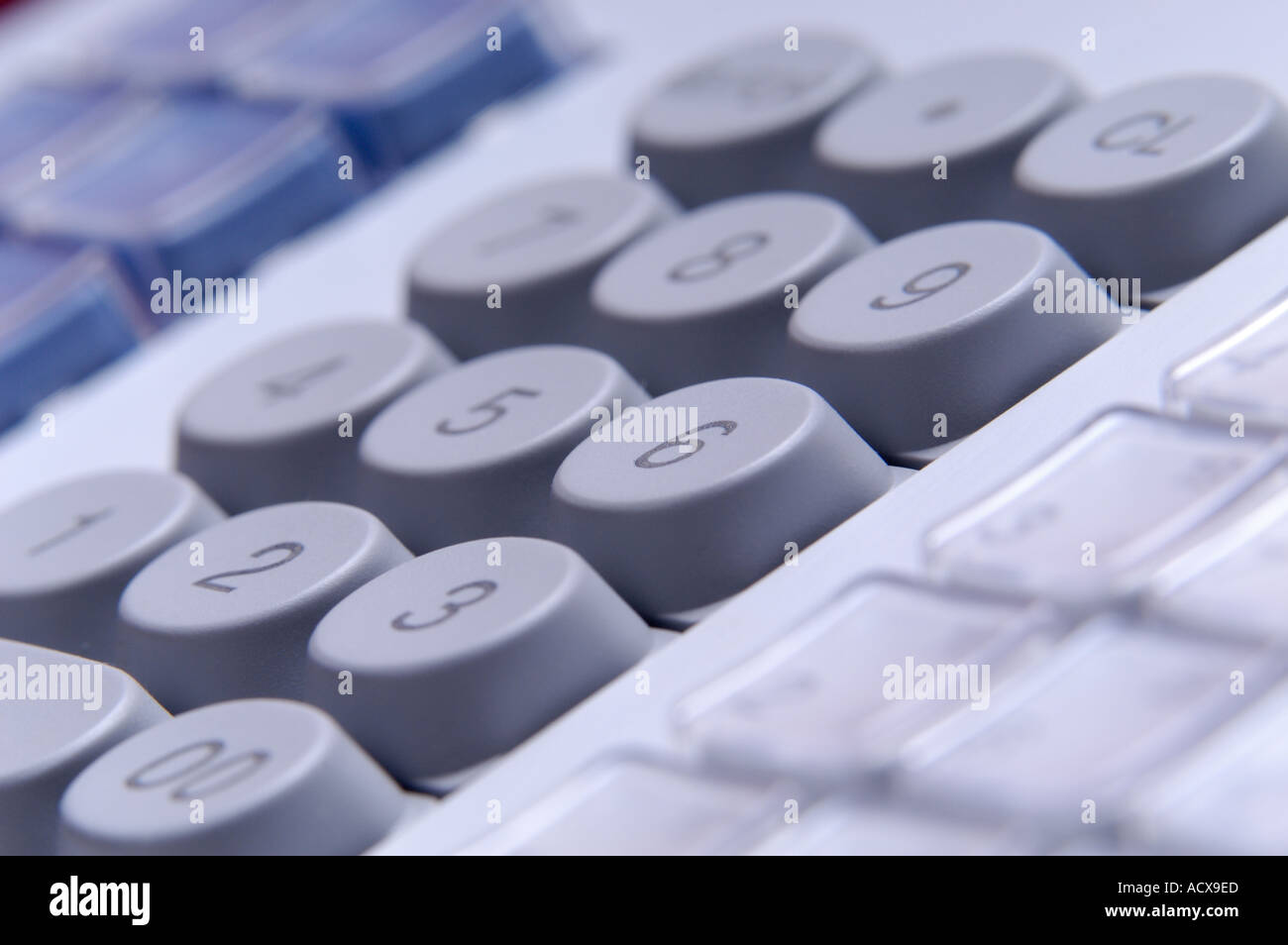 cash register keys Stock Photo Alamy