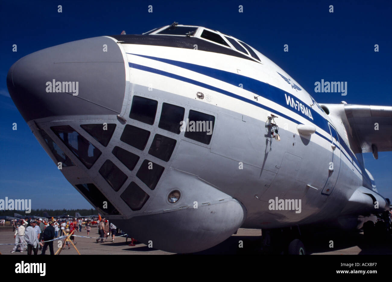 Ilyushin Il 76 Stock Photo - Alamy