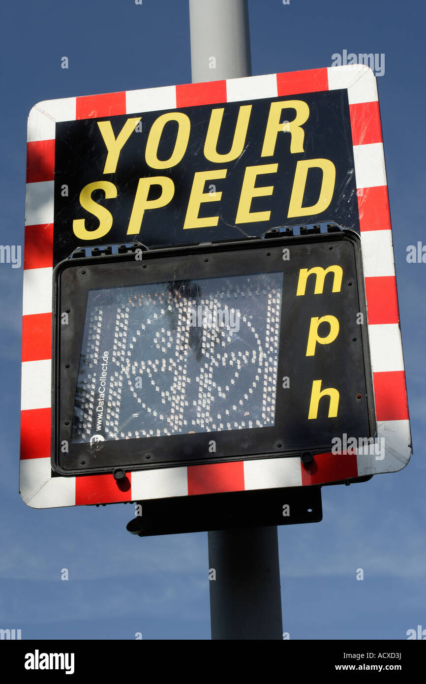 Your speed measured Stock Photo Alamy