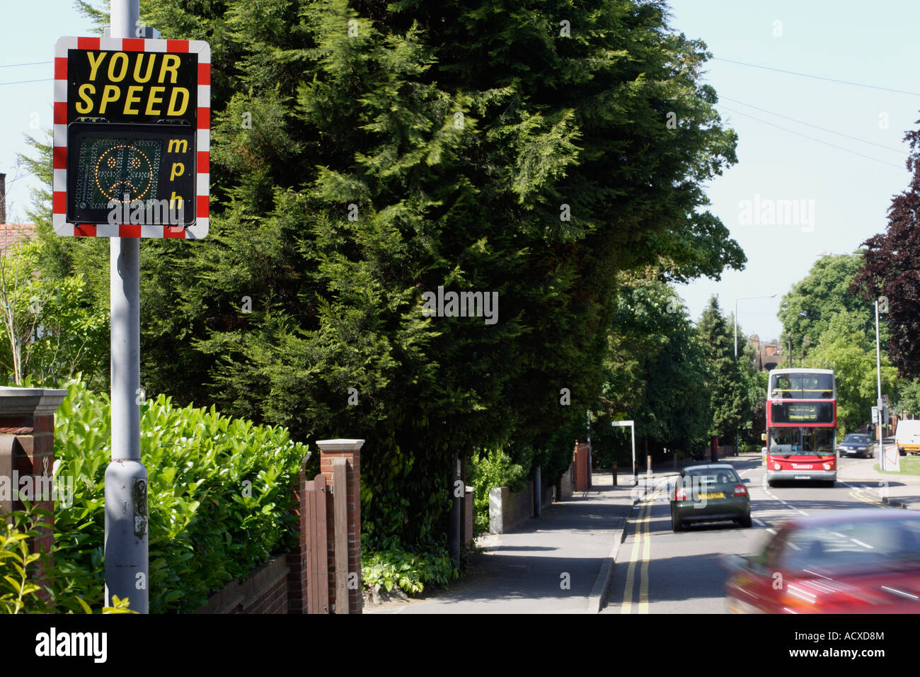 Your speed measured Stock Photo Alamy