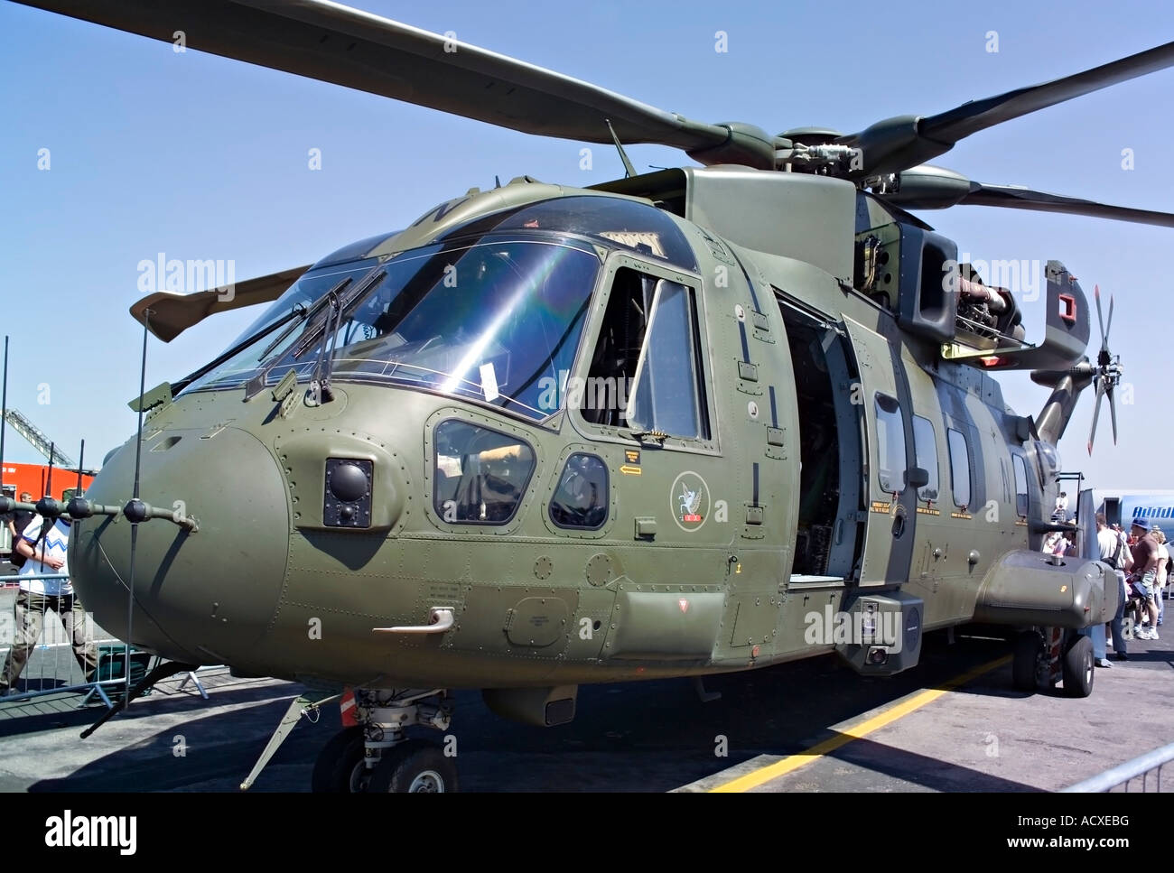 Merlin Helicopter at Biggin Hill Airshow 2007 Stock Photo Alamy