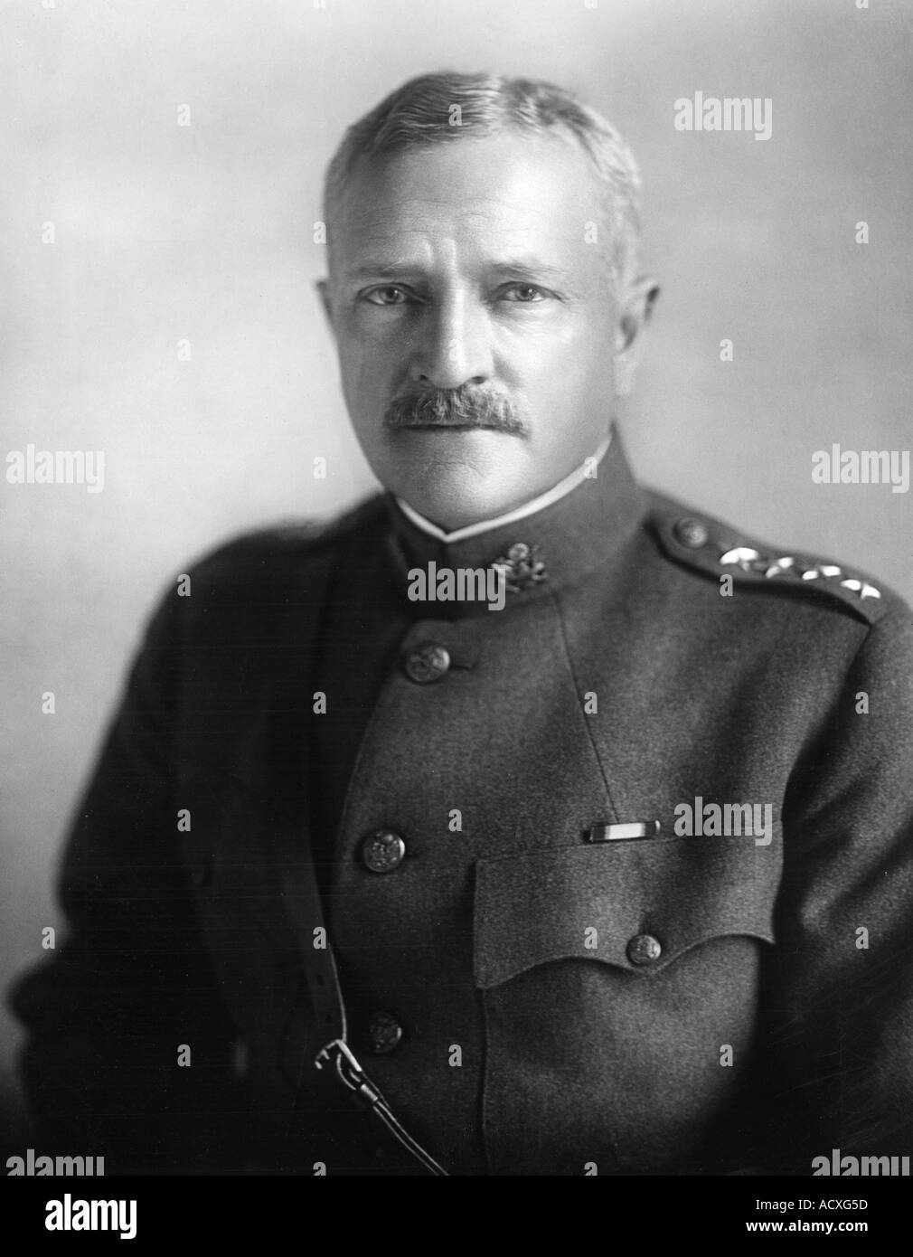 JOHN JOSEPH PERSHING 1860 1948 US Army Chief of Staff Stock Photo