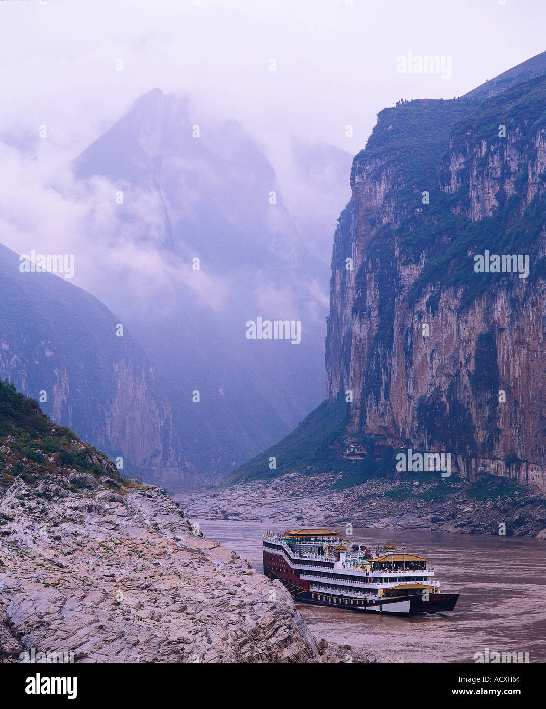 Yangtse River China Stock Photo