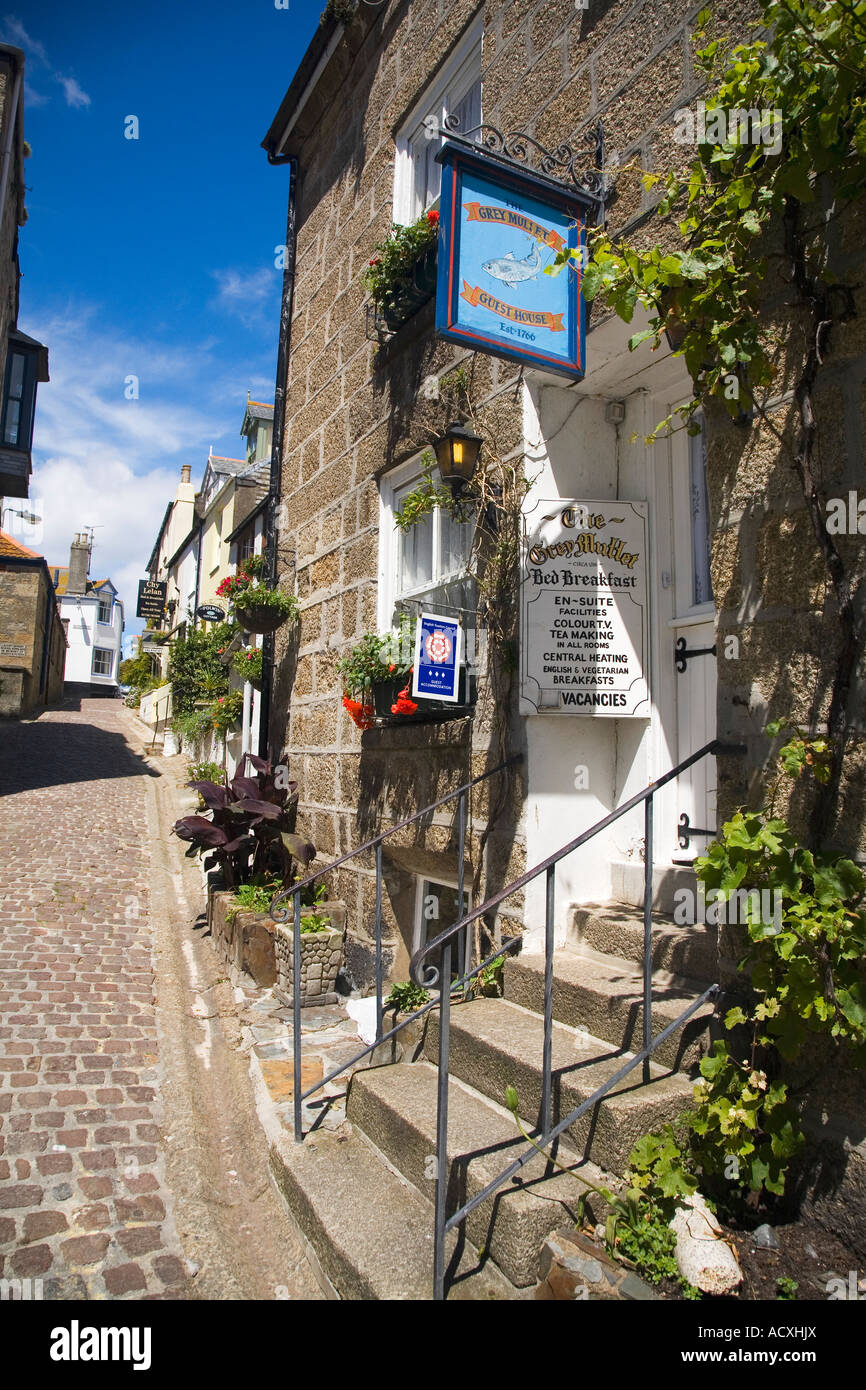 Bunkers Hill St Ives Bed and Breakfast Accommodation B+B West Penwith Cornwall England UK United Kingdom Great Britain GB Stock Photo
