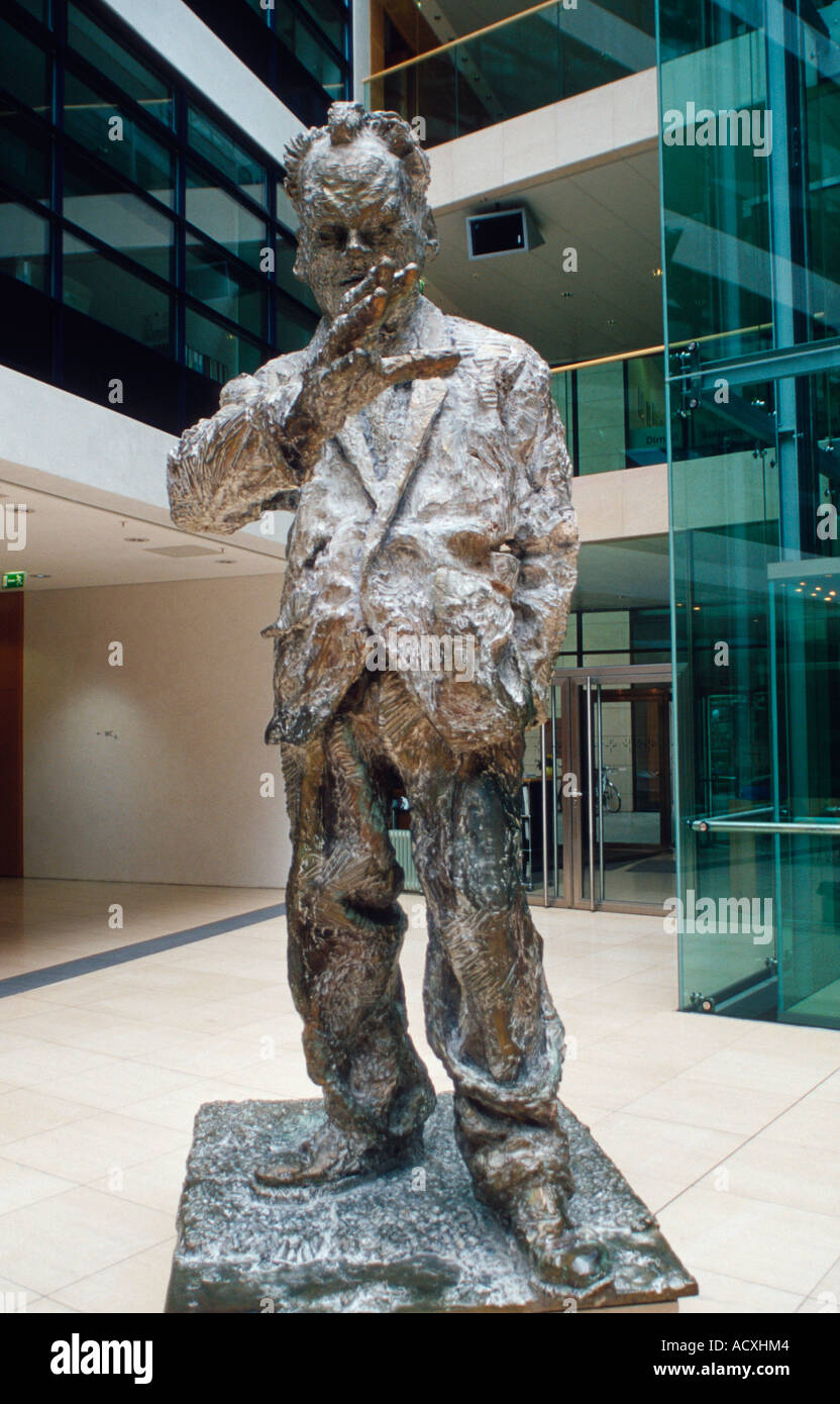 Willy Brandt Sculpture Berlin Stock Photo 7569155 Alamy