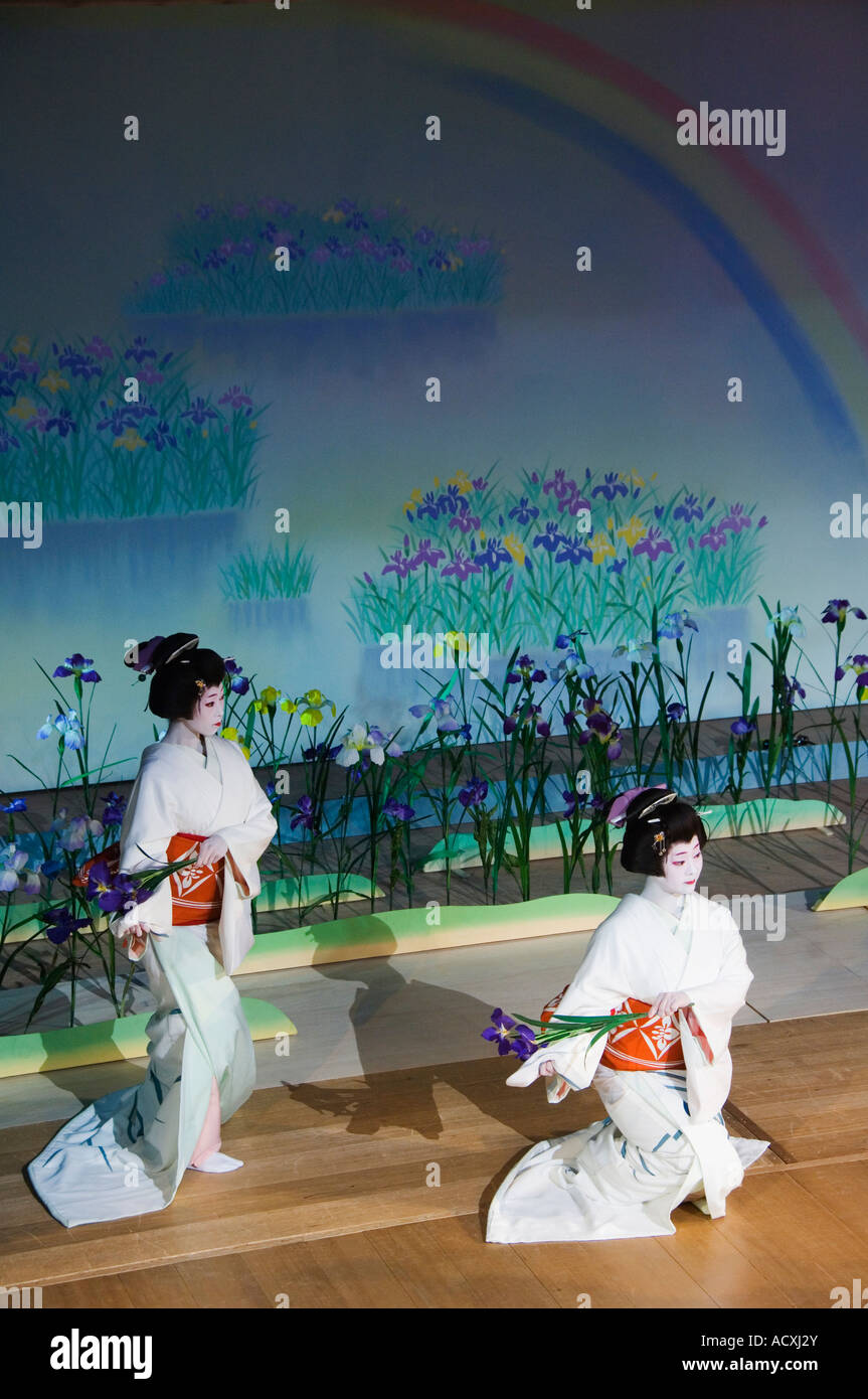 Japan Honshu Island Kyoto Kyo Odori Geisha Spring Dance performance