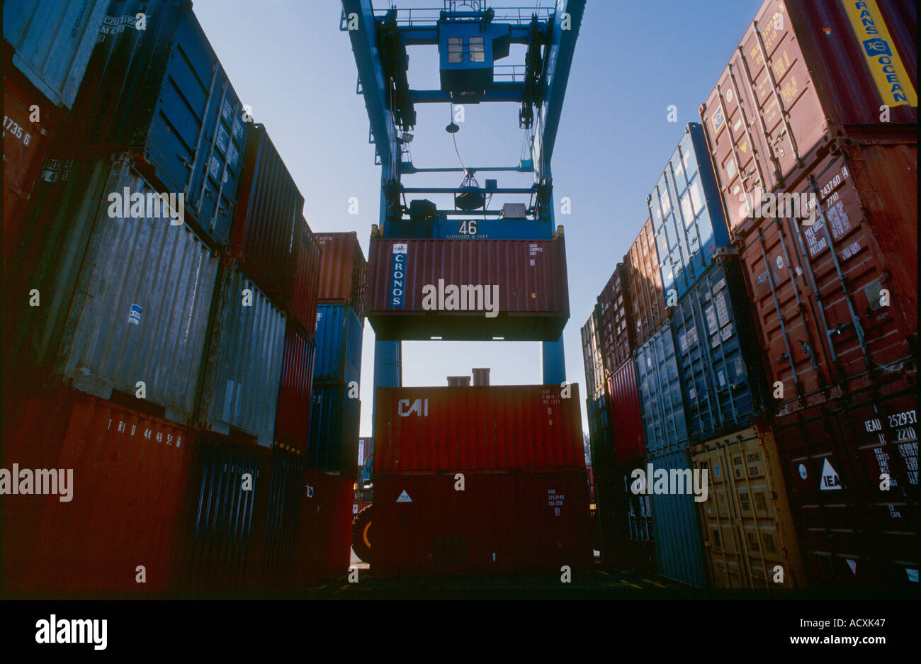 Containers Mombasa Ports Kenya Stock Photo Alamy