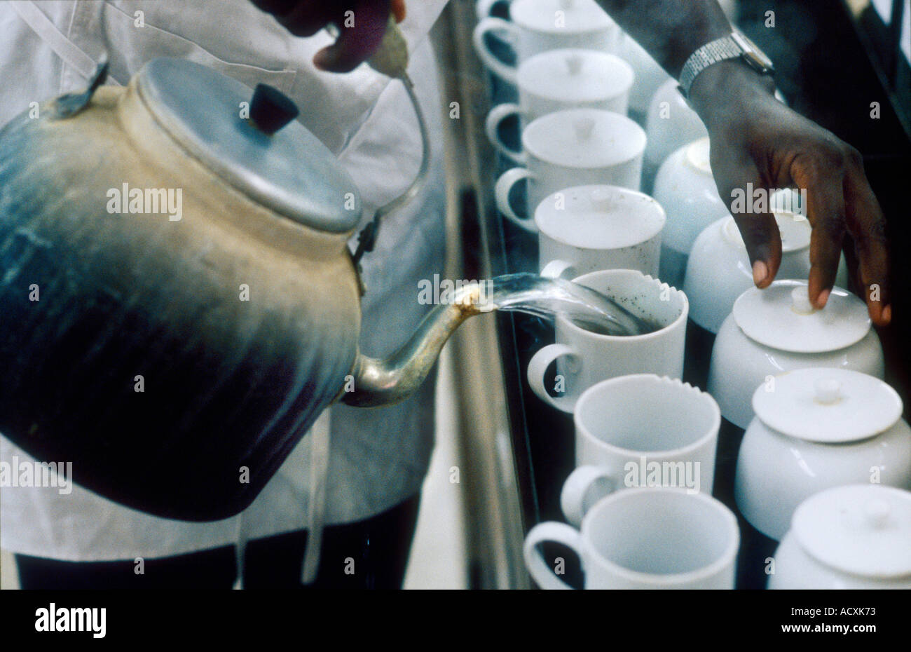 Testing Tea Pot Brooke bond tea trade hi-res stock photography and images - Alamy