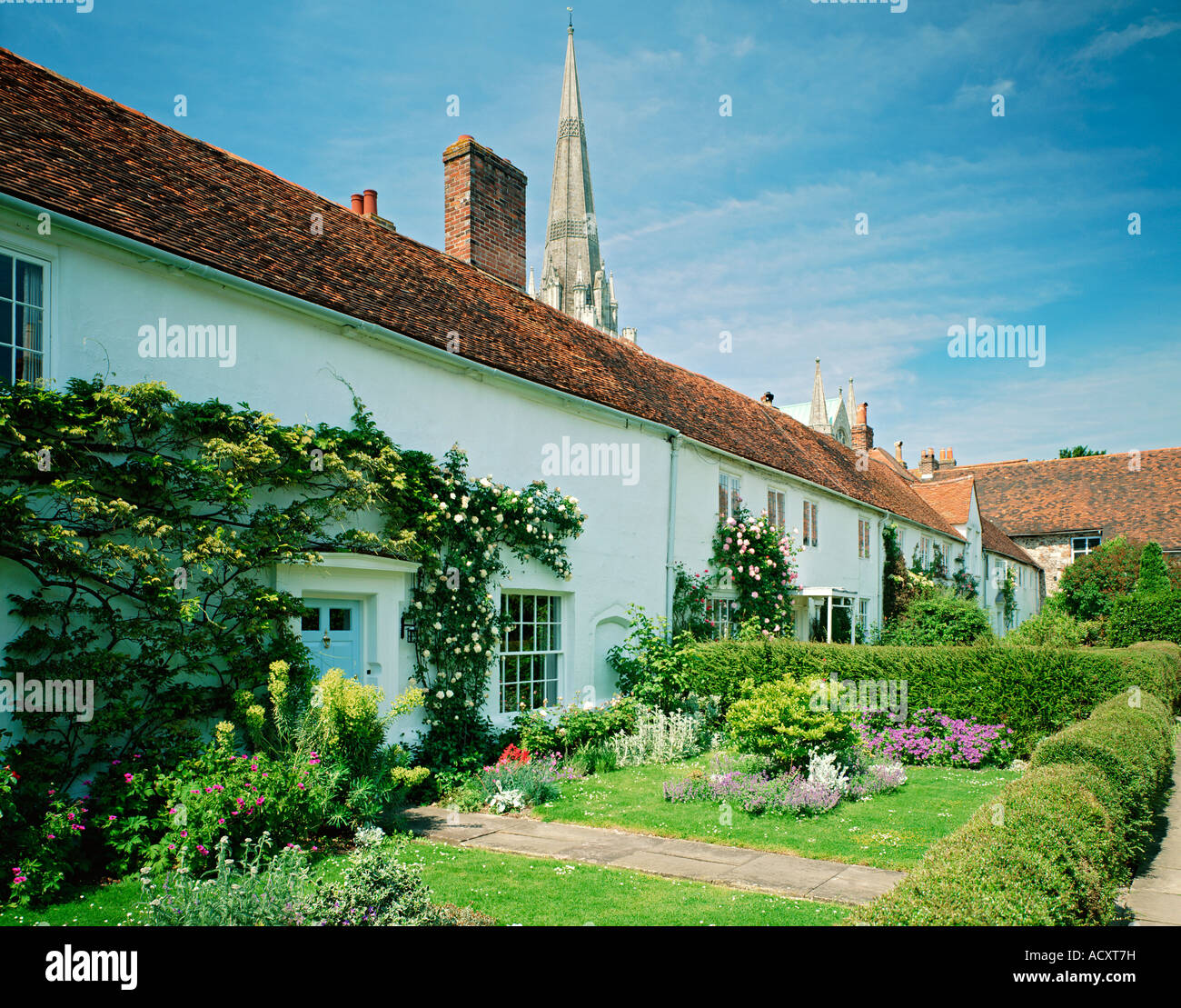 GB WEST SUSSEX CHICHESTER VICARS CLOSE Stock Photo