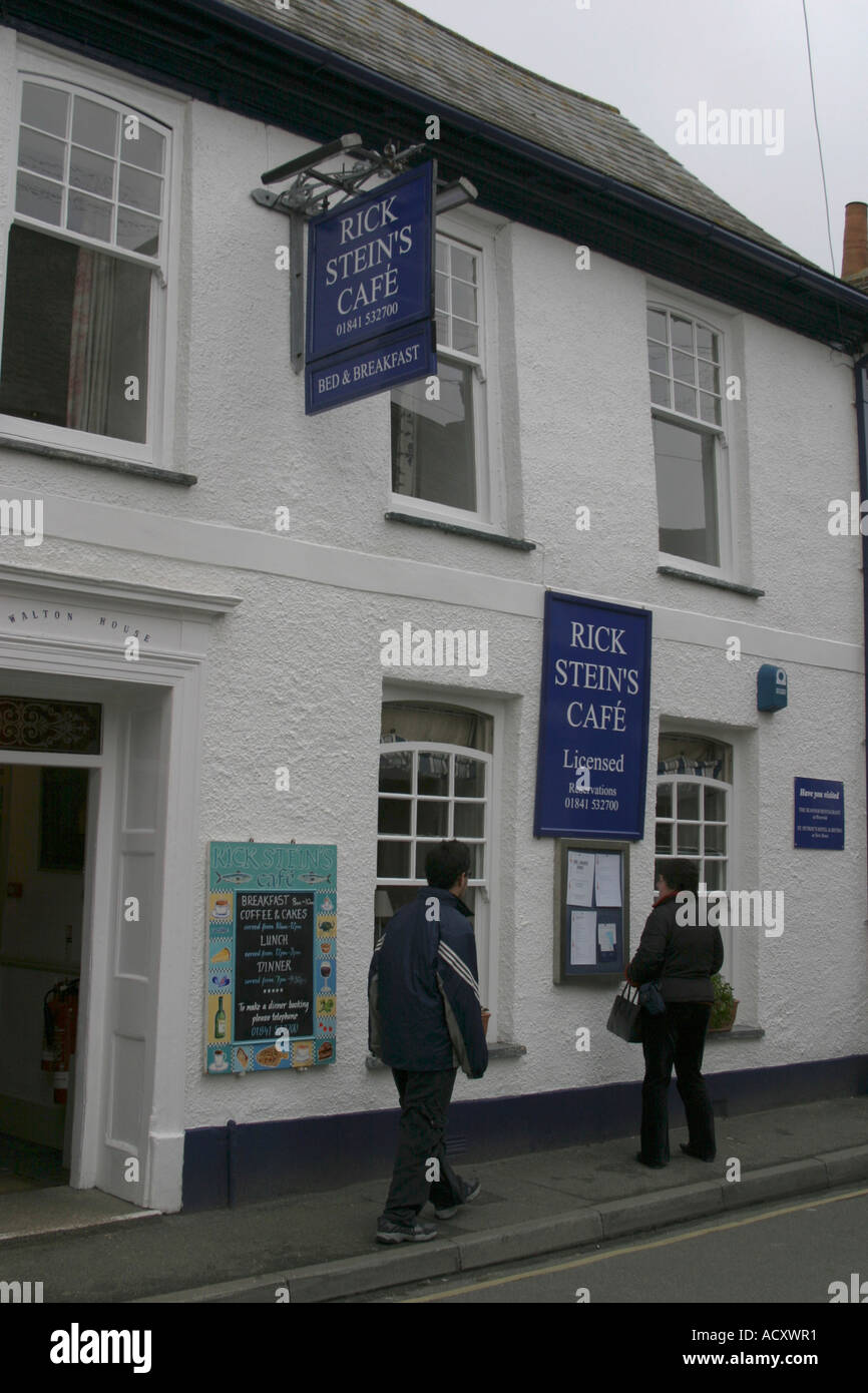 Rick Stein's Fish and Chip shop in Padstow Stock Photo - Alamy