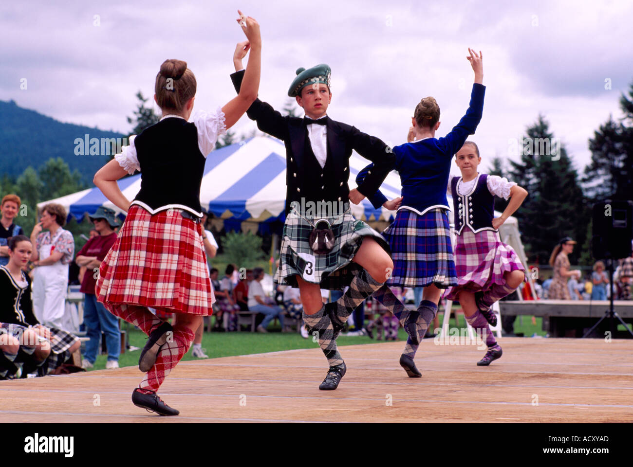 The Scottish Highland Games celebrated in the City of Coquitlam in