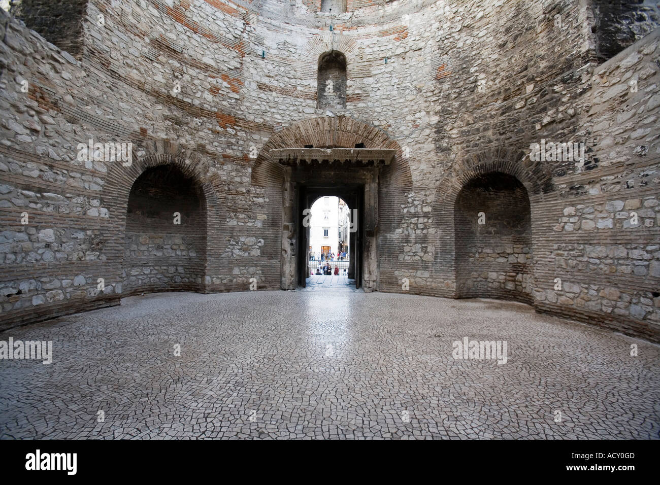 Diocletian s Palace Split Croatia Stock Photo