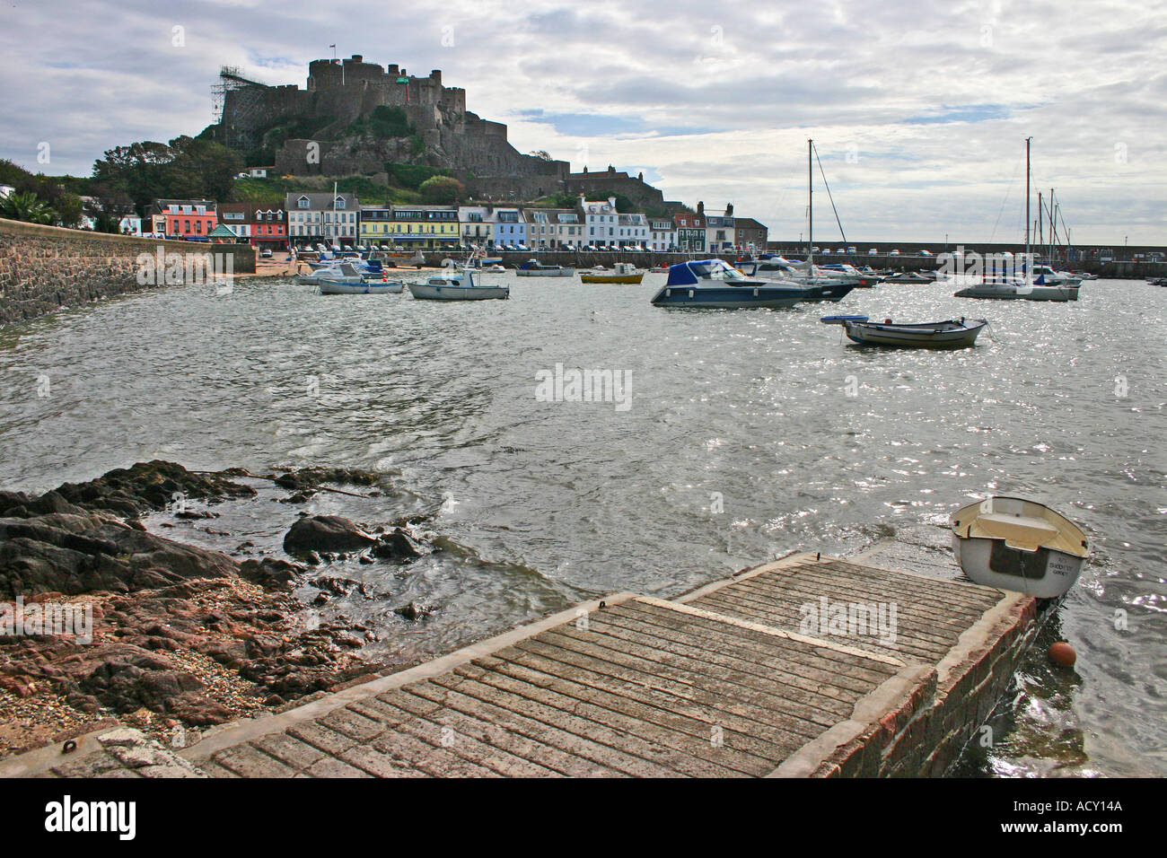 Grouville beach jersey hi-res stock photography and images - Alamy
