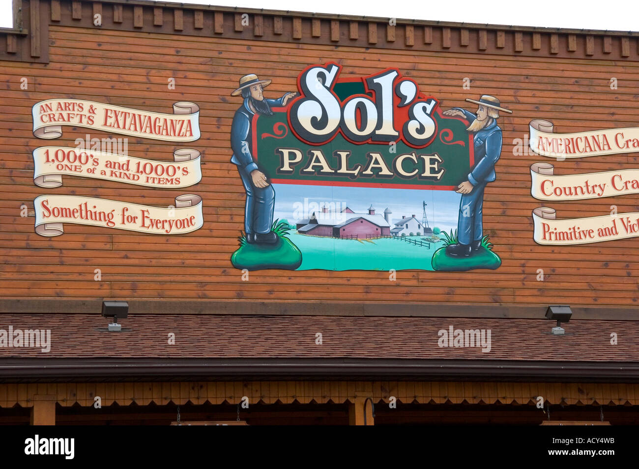 Sol's Palace an Amish business at Berlin, Ohio Stock Photo Alamy
