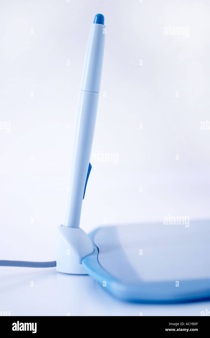 Graphics tablet Stock Photo