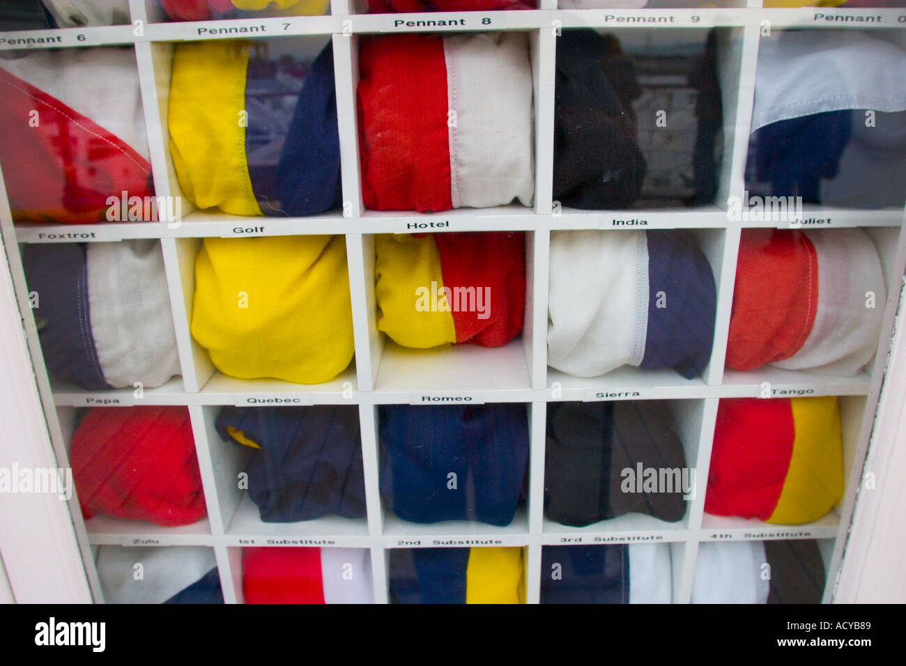 Signal flags hi-res stock photography and images - Alamy