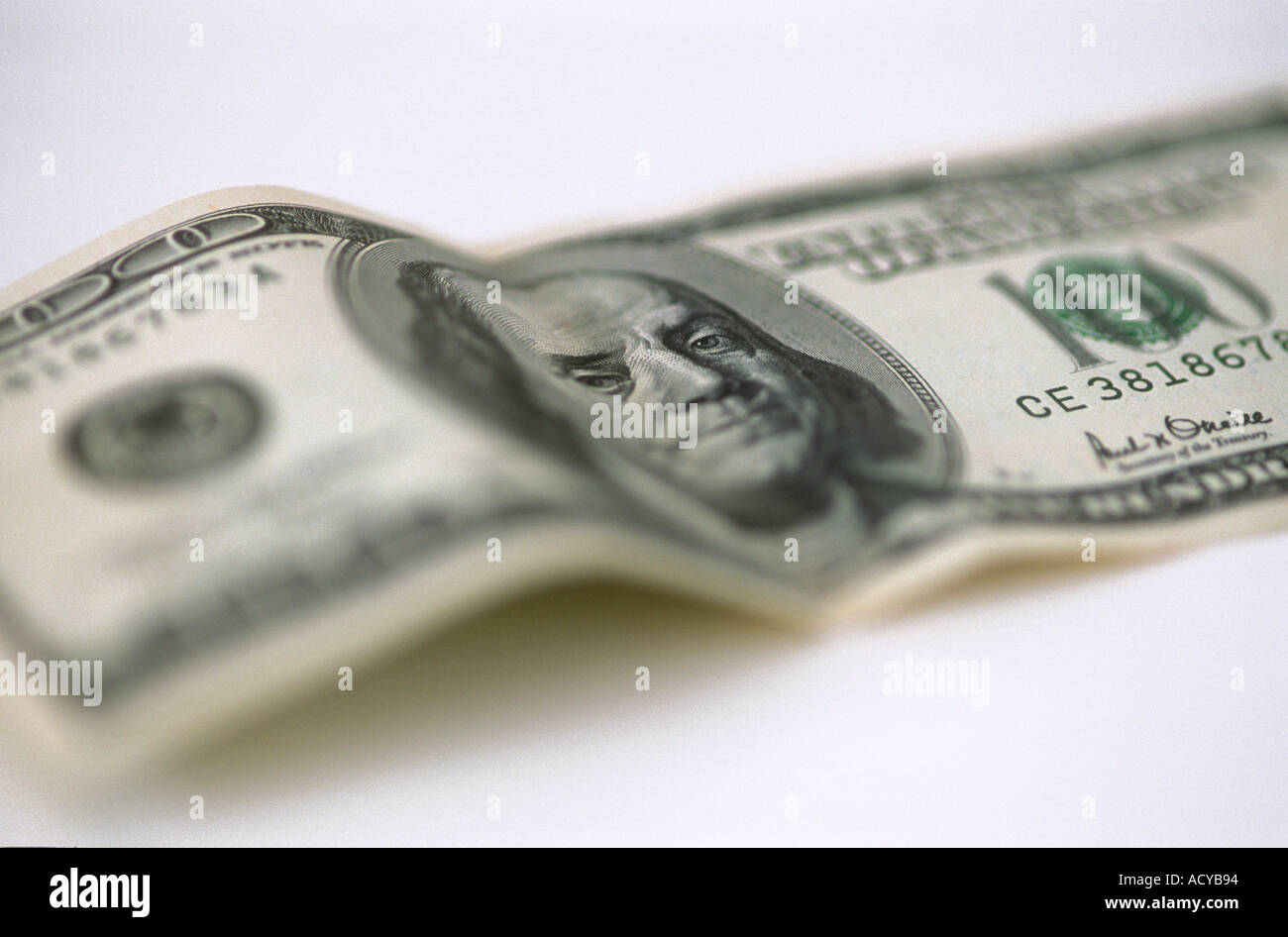 $ 100 Dollar cash Stock Photo - Alamy