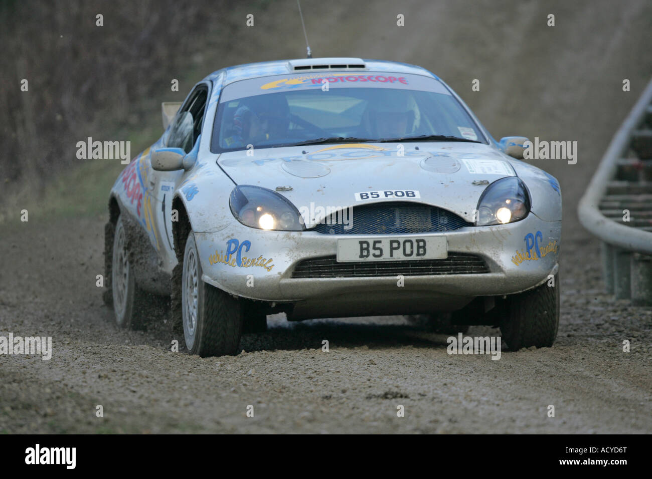 Ford Puma WRC at Lightwater Valley Stock Photo - Alamy