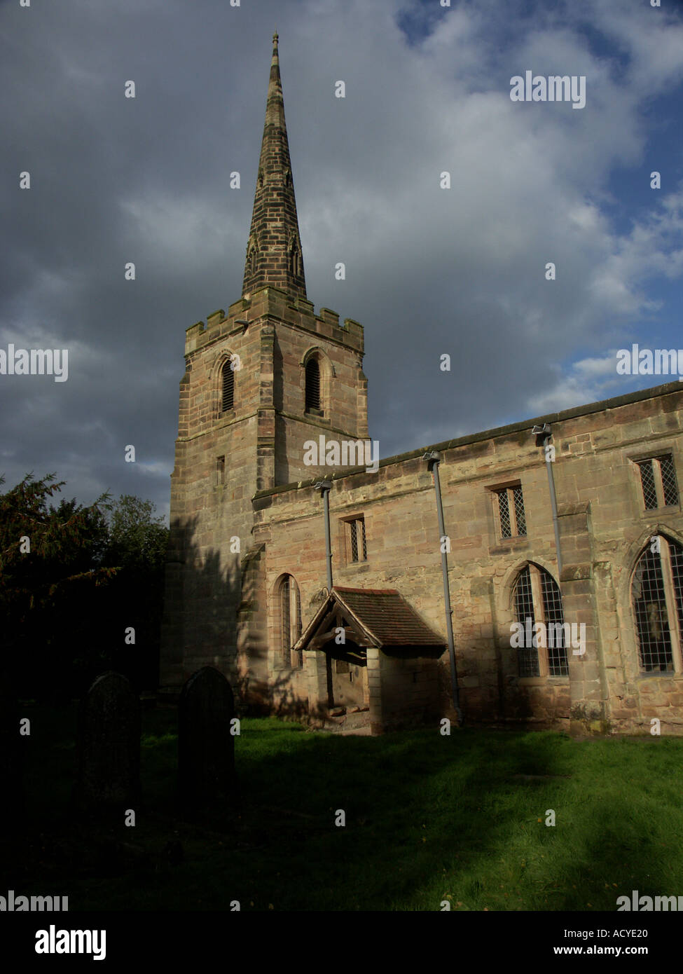 St Michael s Church Stretton Stock Photo Alamy