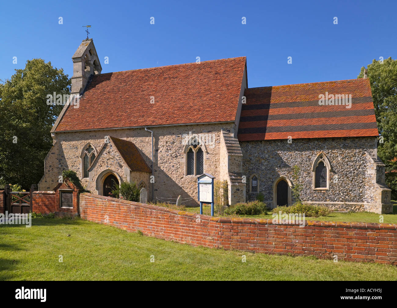 St James Church Dengie Essex Stock Photo