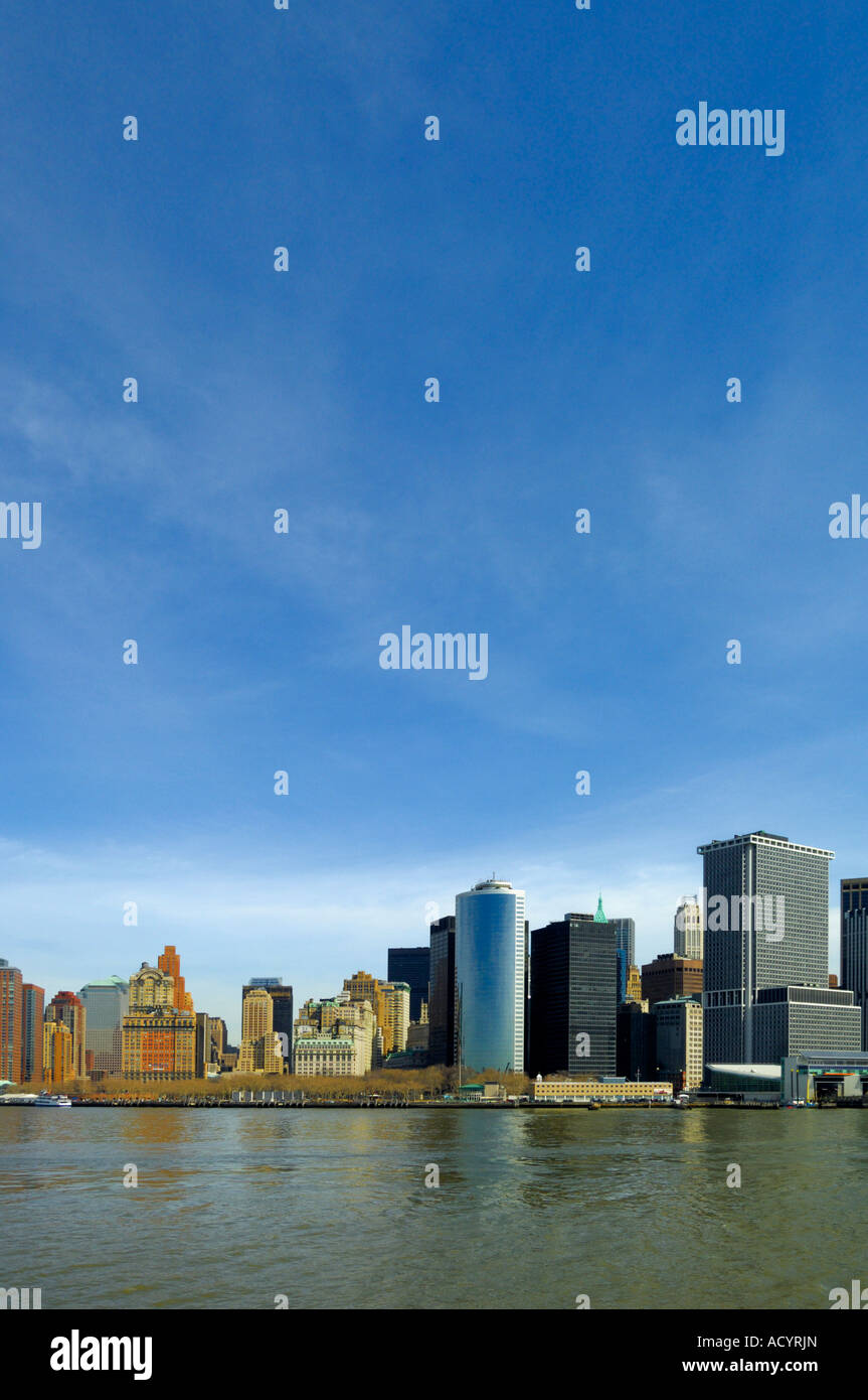 Skyline lower manhattan hi-res stock photography and images - Alamy