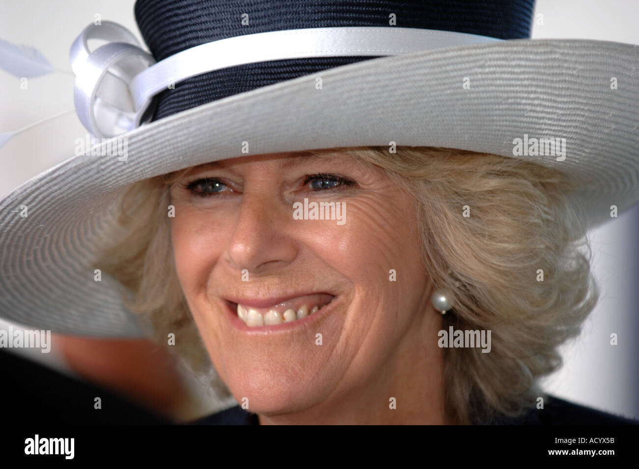 Camilla Duchess of Cornwall Stock Photo