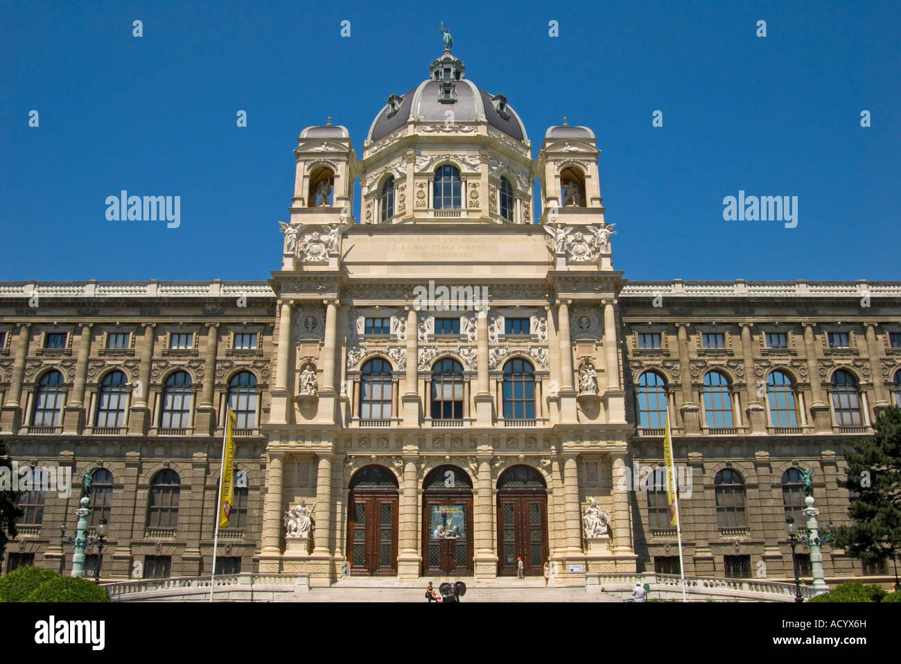Vienna, Austria. Maria Theresien Platz. Kunsthistorisches Museum / Museum of Art History Stock Photo