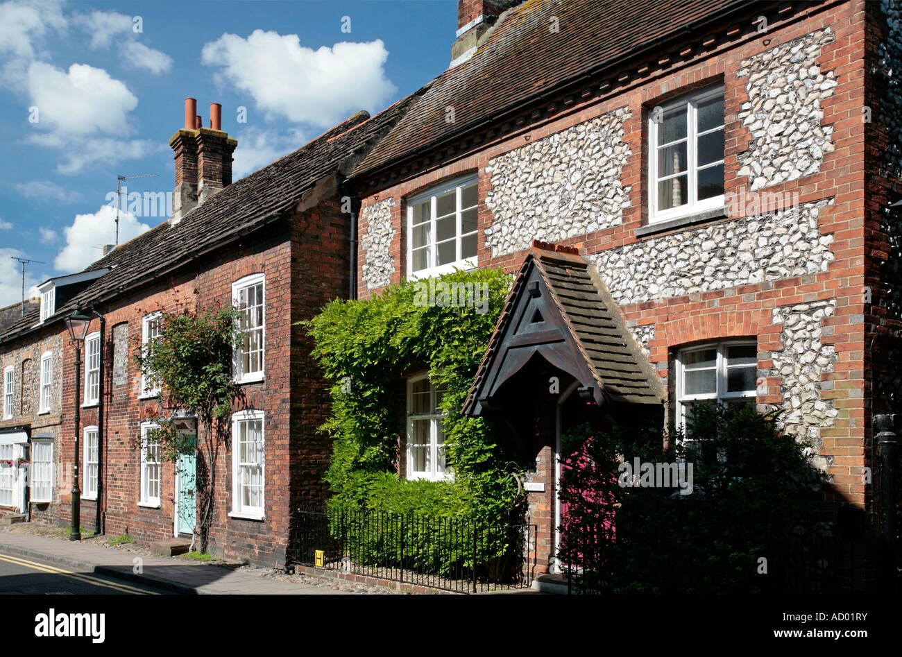 Pretty English town house in Steyning, West Sussex, UK Stock Photo Alamy