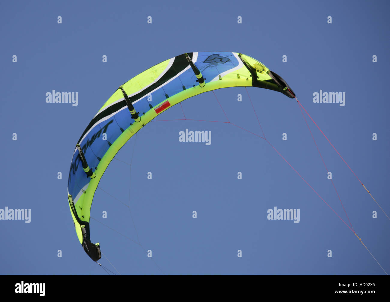 Wind Surfing Kite Stock Photo Alamy