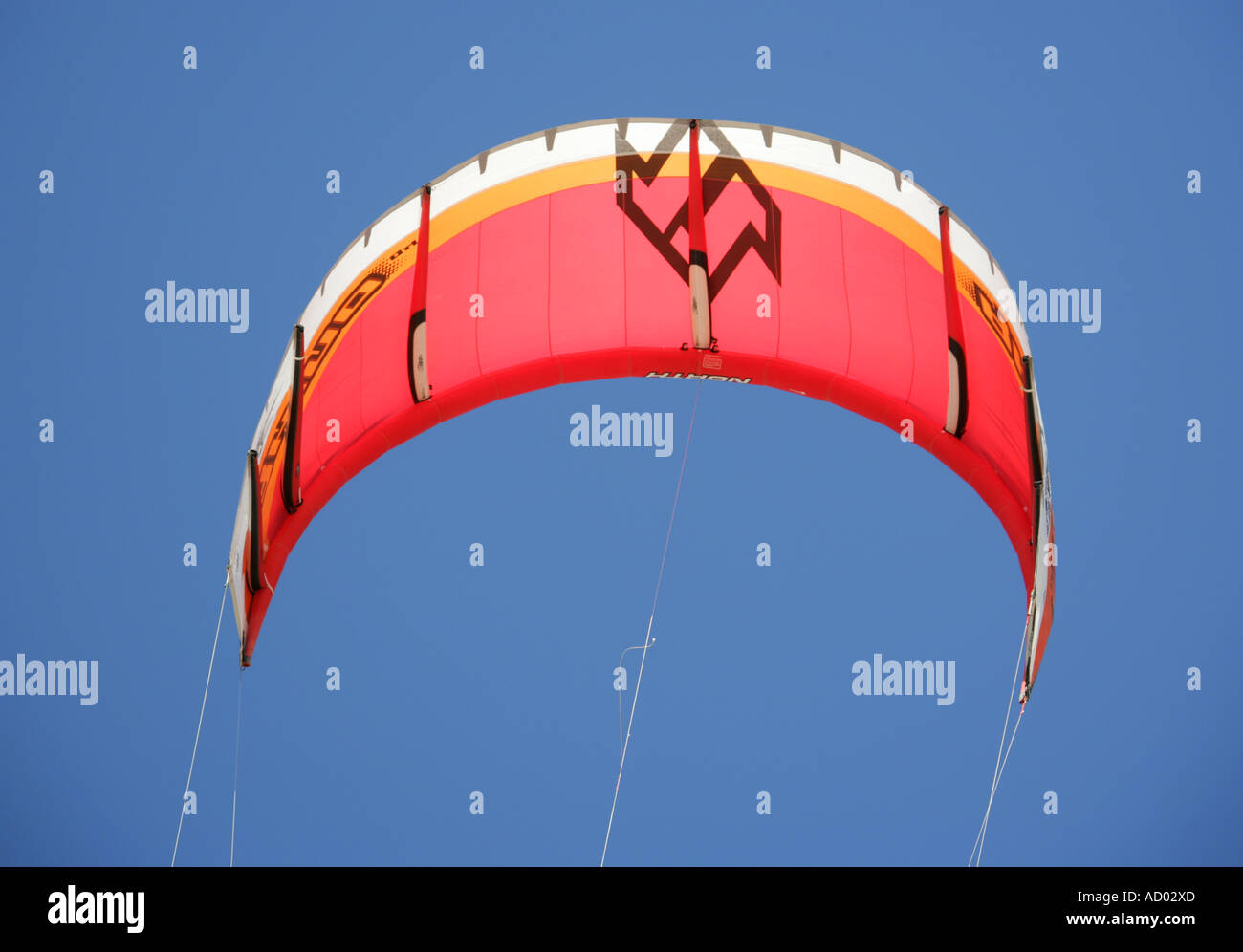Wind Surfing Kite Stock Photo Alamy