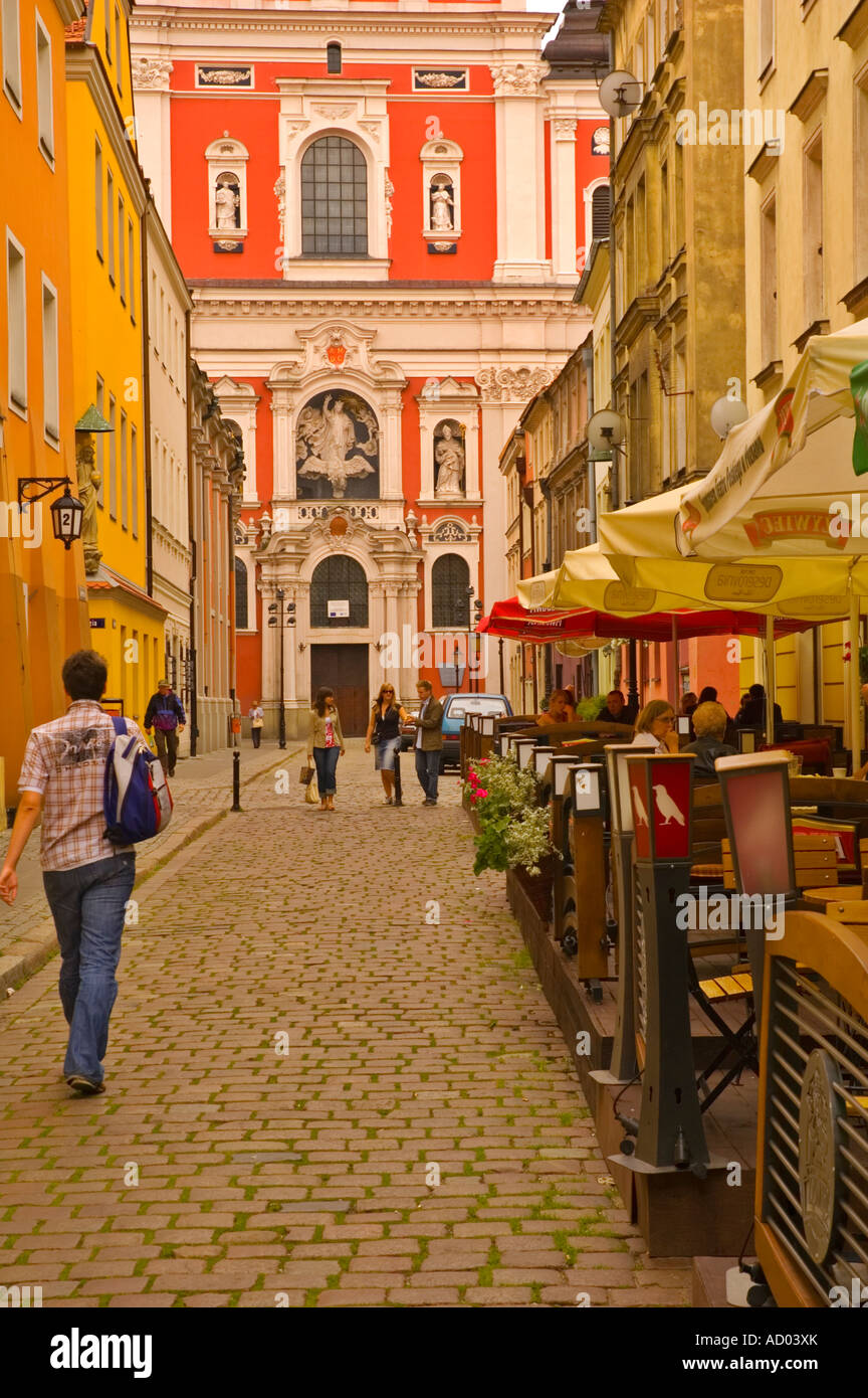 Parish Church of Saint Stanislaus in old town central Poznan Poland EU