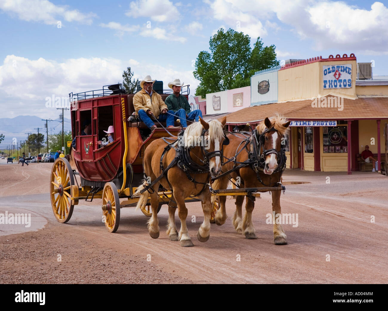 Stagecoach Stock Photo