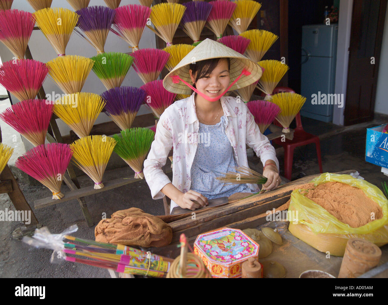 Incense sticks making hi-res stock photography and images - Alamy