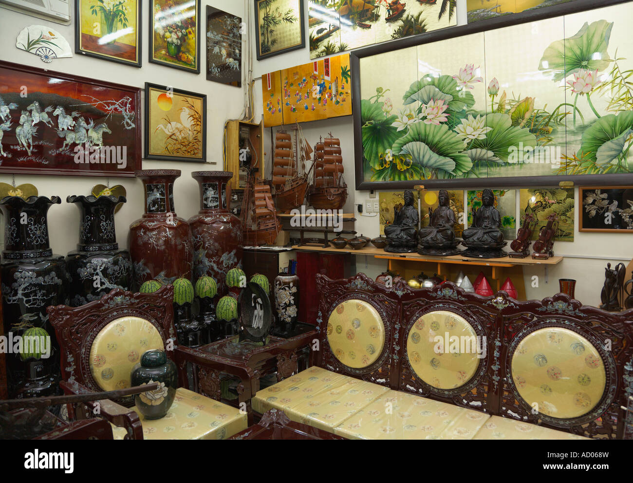 Souvenir shop "Ho Chi Minh City" Vietnam Stock Photo - Alamy