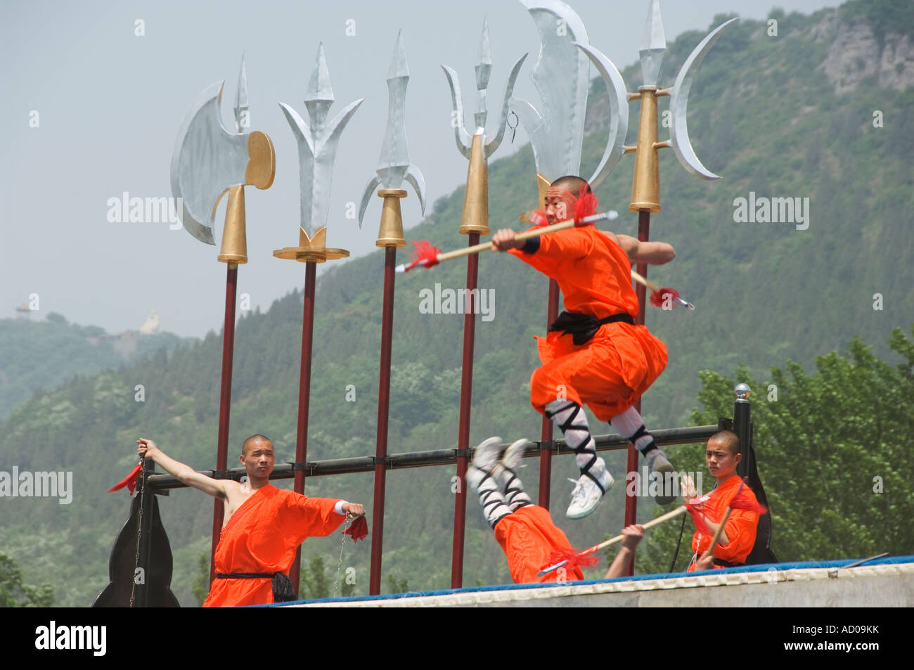 Shaolin Temple Shaolin is the birthplace of Kung Fu martial art Shaolin Henan Province China