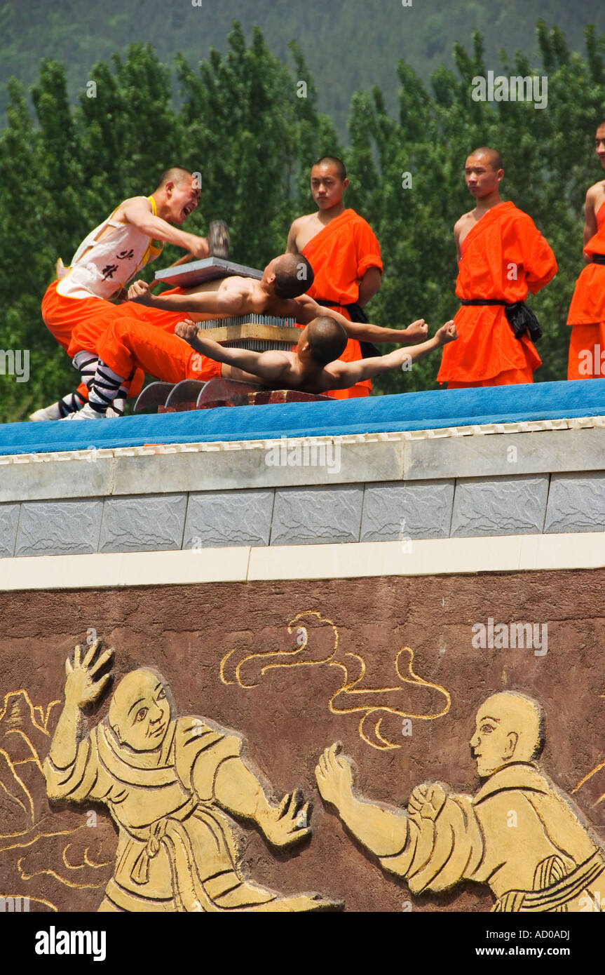 Shaolin Temple Shaolin is the birthplace of Kung Fu martial art Shaolin Henan Province China