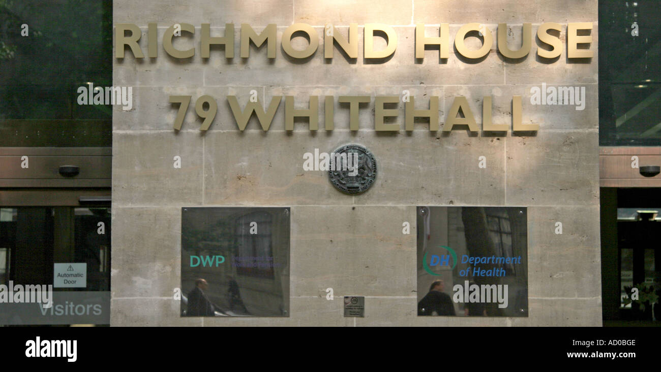 DWP and DH Government Building, central London Stock Photo